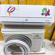 کولرگازی 12000 ایوولی گلدن ، با لوله مسی و کابل