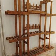 جا گلدونی چوبی