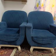 فروش مبل راحتی 7نفره با چوب سفید و بسیار محکم