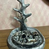 ست جا جواهری(گردنبند،انگشتر)