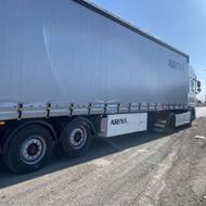 تریلی چادری سه محور | قیمت منصفانه