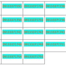 فروش سیمکارت دائمی صفر913371743