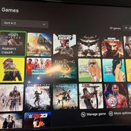 Xbox ایکس باکس 1 ترابایت فول بازی دودسته با گارانتی اقساطی