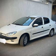 پژو 206 SD (صندوق دار) 1395 بی رنگ