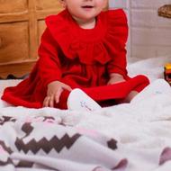 پیراهن قرمز شیک