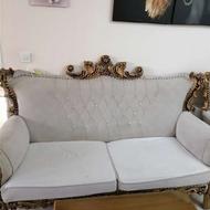 مبل هفت نفر همراه نهار خوری چهار نفر