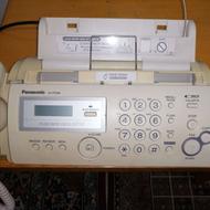 دستگاه فکس باقابلیت کپی در حد نو که برای آزمایش دوبار تست شد