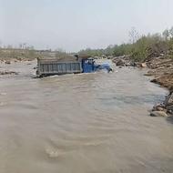 شن ماسه مخلوط نخاله خاک به نقاط سعب العبور خدمات وینچ50 تنی