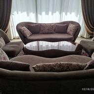 مبلمان راحتی 8نفره(10 نفره هم میشه)