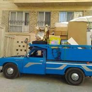 نیسان باربری.کارگر .تخلیه بار .اثاث منزل
