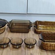 سرویس 13پارچه آمریکایی و سرویس 12نفره فرانسوی