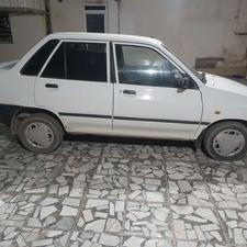 پراید مدل 90 بی رنگ ولی شاسی ترک جوش دارد