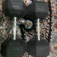 دمبل 10 کیلویی