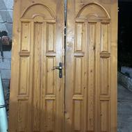 درب ورودی چوبی نراد