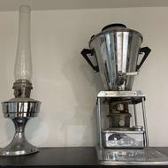 سماور علاالدین و چراغ نفتی