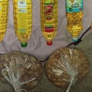 1کیلوبادام.خشک یکیلوگردوخشک.5عددروغن.مایه.4عددزرماکارون.