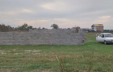 100 متر زمین باغی..