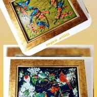 تابلو های گل و مرغ ، 25 در 30 (متوسط)