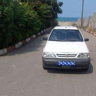 پراید مدل 90 دو لکه رنگ