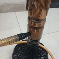 قلیون تنه چوبی