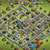 فروش اکانت کلش اف کلنز تان 12 مکس