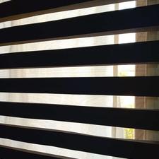 پرده زبرا قهوه ای نونو