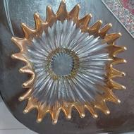 ظرف میوه خوری قدیمی 40 سال قبل خارجی آب طلاmit