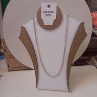 زنجیر نقره طرح چهار خم دست ساز اصفهان کد 664