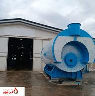 دیگ بخار صادراتی تولید آذر استیل فن آوران