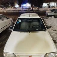 پراید مدل 93دوگانه سوز فابریک یک تیکه استوک بی رنگ