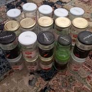 ظروف شیشه ای درب دار