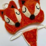 ست شورت و سوتین روباهی