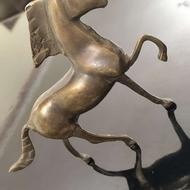 مجسمه اسب برنز قدیمی