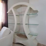 ویترین مدرن چوبی بوفه مدرن چوبی