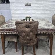 فروش مبل 7 نفره+ میز نهارخوری + جلو مبلی 4 تکه