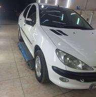 206 مدل 91 رینگ ولاستیک نو ،کفپوش و روکش صندلی مرتب