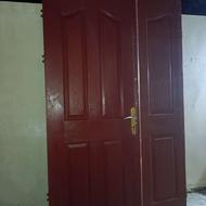 دو جفت درب چوبی