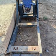 شاستی پمپ پشت تراکتور همراه با گیربکس فشاری قوی برای 7 طبق