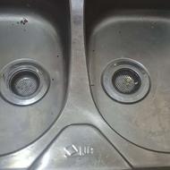 سینک ظرفشویی دو لگنه