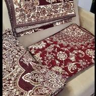 رو فرشی 3 عدد خشکشویی شده تمیز