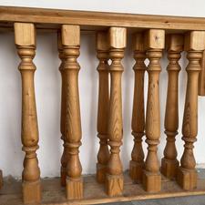 نرده چوبی کامل سالم