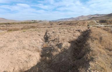 2000 متر زمین کشاورزی پشت شهرک صنعتی مرویل