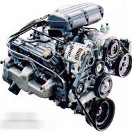 موتور 8سیلندر 360 5900 سی سی پلم دست نخورده دهه نودی کم کار