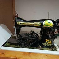 چرخ خیاطی درحد نوع. خیاطی بلد نیستم زیاد استفاده نمذدم