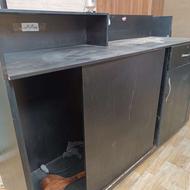 یک عدد میزکانتر و سه دست میزوصندلی