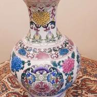 یک جفت گلدان چینی بسیار زیبا