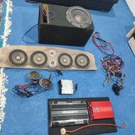 پک کامل سیستم صوتی ماشین