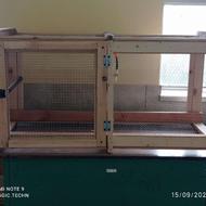 قفس چوبی نراد دست‌ساز با کیفیت