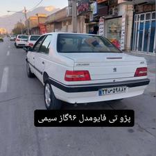 پژو تی فایو مدل 96 گاز سیمی