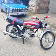 موتور سیکلت تازه تعمیر